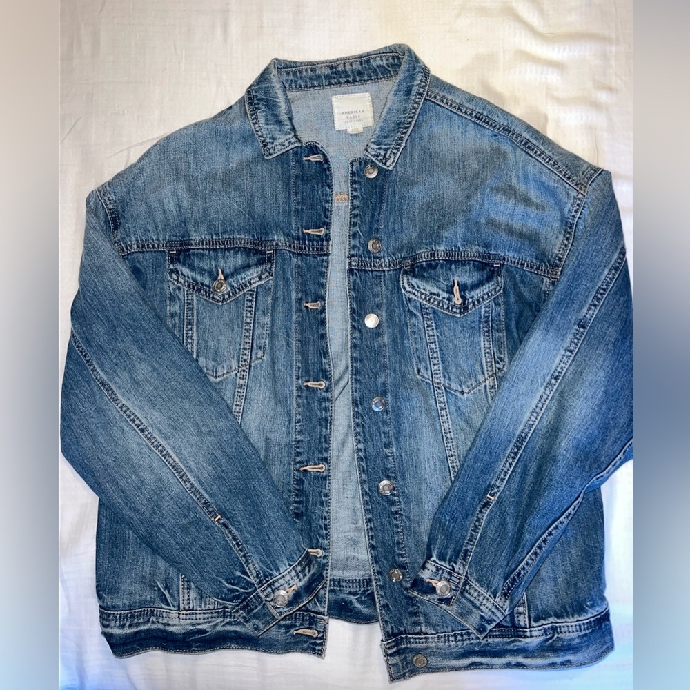 American Eagle Outfitters Blue Jean Jacket